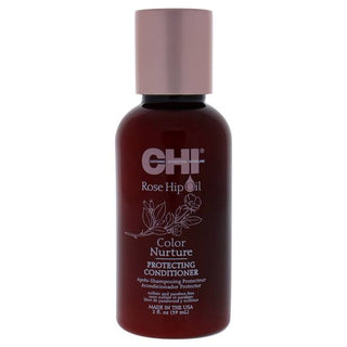 CHI Rose Hip Oil Color Nurture Protecting Hair Conditioner - Restores Moisture and Shine - 2 Oz