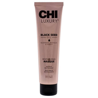 CHI Luxury Black Seed Oil Revitalizing Hair Masque - Rejuvenate, Revitalize and Fortify Hair - 5 Oz