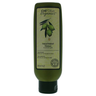 CHI Olive Organics Treatment Hair Masque - Prevent Split Ends - Strengthens and Nourishes - 6 Oz