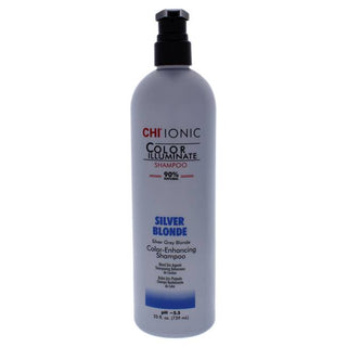 Ionic Color Illuminate - Silver Blonde Shampoo by CHI - 25 oz Shampoo