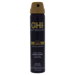 CHI Deep Brilliance Optimum Shine Sheen Spray - Replenishes Vital Oils to Hair - 2.6 Oz Hairspray