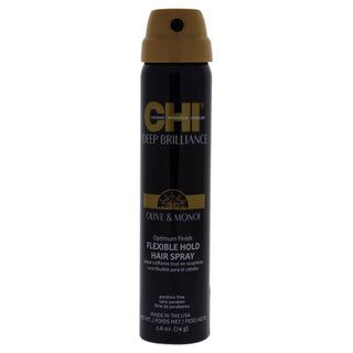 CHI Deep Brilliance Optimum Flexible Hold - Tames, Protects Hair from Humidity - 2.6 Oz Hairspray