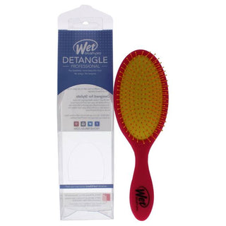 Wet Brush Detangle Professional - Thin, Strong And Flexible Bristles - Neon Pink - 1 Pc Hair Brush