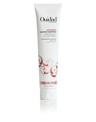 Ouidad Advanced Climate Control Featherlight Styling Cream - Long-Lasting, Touchable Results - 6 Oz