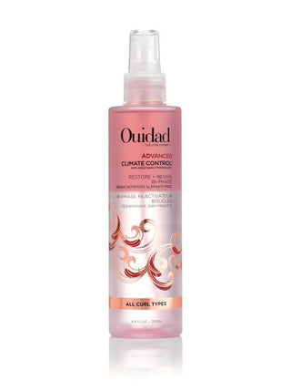 Ouidad Advanced Climate Control Restore + Revive Bi-Phase - Frizz Spray - Nourish, Hydrate - 6.8 Oz