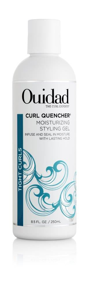 Ouidad Curl Quencher Moisturizing Styling Gel - Frizz-Free Definition - Hydrates, Softens - 8.5 Oz