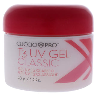 Cuccio Pro T3 UV Gel Classic - Pink - 1 Oz  Nail Gel