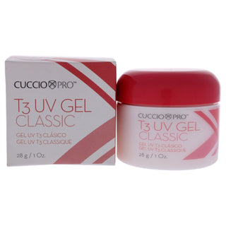 Cuccio Pro T3 UV Gel Classic - Clear - 1 Oz Nail Gel