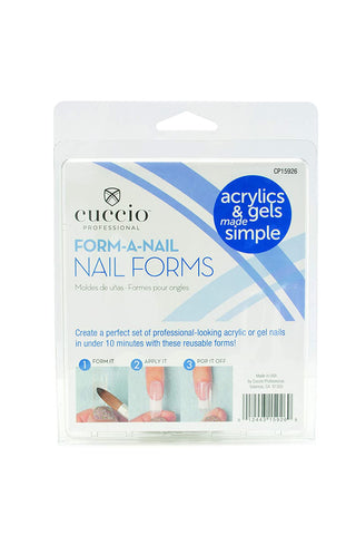 Cuccio Pro Roll Nail Forms - 250 Pc