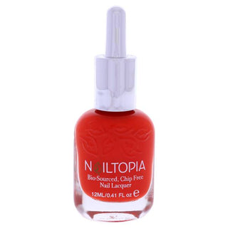 Bio-Sourced Chip Free Nail Lacquer - Red Hot Summa by Nailtopia - 0.41 oz Nail Polish