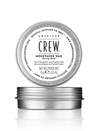 American Crew Moustache Wax - For A Polished Look - Tames, Nourishes, Controls Facial Hair - 0.5 Oz