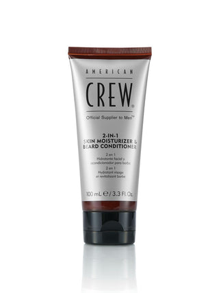 American Crew 2-In-1 Skin Moisturizer And Beard Conditioner - Softens And Conditions - 3.3 Fl Oz