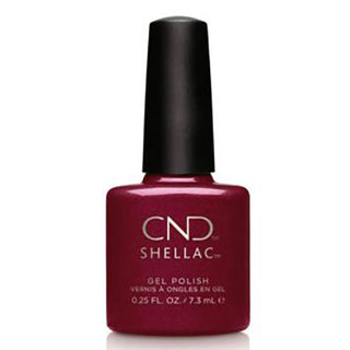 CND Shellac Gel Polish Crimson Sash - Chip And Smudge Resistant - 0.25 Fl Oz