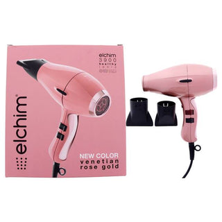 3900 Healthy Ionic Hair Dryer - Venetian Rose Gold by Elchim - 1 Pc Hair Dryer