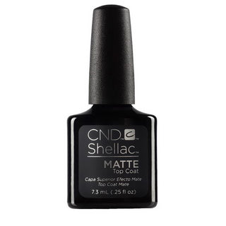 CND Matte Gel Top Coat - Nail Polish - Velvety, Smooth Matte Finish - High Shine - 0.25 Fl Oz