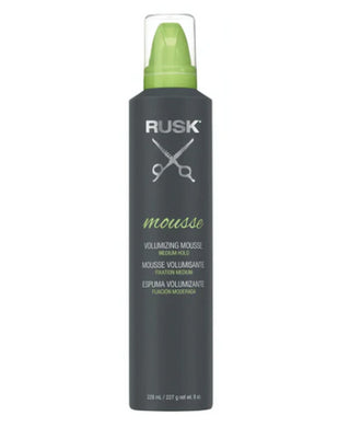 RUSK Volumizing Mousse Medium Hold - 8 Oz