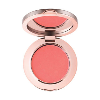 delilah Compact Powder Blusher - Vegan - Blurs Imperfections - No Blotching - Clementine - 0.14 Oz