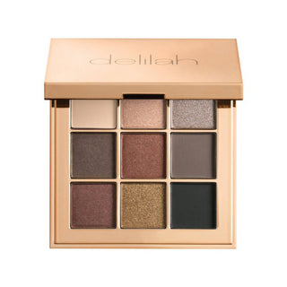 delilah Colour Intense Eyeshadow Palette - Rich Color - All Day Wear - Damsel - 0.28 Oz