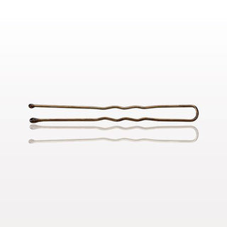 Marianna Pro Basic Hair Pins - Secure Updos, Buns And Braids Firmly In Place - Brown - 1 Lb