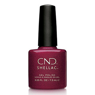 CND Shellac Gel Polish Red Baroness - Chip And Smudge Resistant - 0.25 Fl Oz