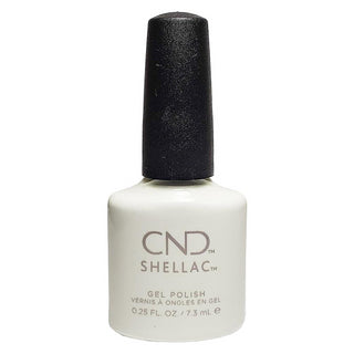 CND Shellac Gel Polish Studio White - Chip And Smudge Resistant - 0.25 Fl Oz