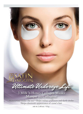 Satin Smooth Ultimate Collagen Eye Lift Mask - 3 Pc