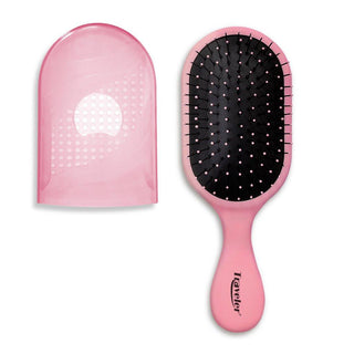 Traveler Detangling Brush - Pink by NuWay 4Hair - 1 Pc Hair Brush