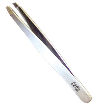 Satin Edge Slant Tip Tweezer - 1 Pc