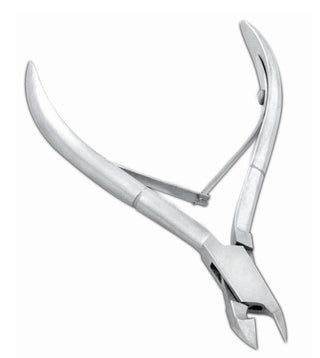 Satin Edge Cuticle Nipper Double Spring - Full Jaw - 1 Pc