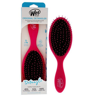 Wet Brush Original Detangler Brush - Ultra Soft IntelliFlex Bristles - Pink - 1 Pc Hair Brush