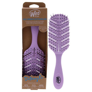 Wet Brush Go Green Detangler Brush - Soft Bristles Reduce Breakage, Volumize Hair - 1 Pc Hair Brush