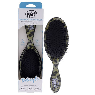 Wet Brush Original Detangler Brush - Gently Loosen Knots - Safari Leopard - 1 Pc Hair Brush