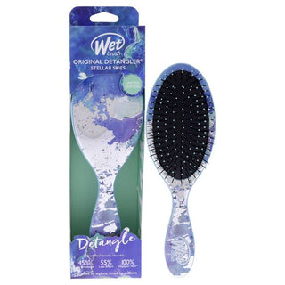 Wet Brush Original Detangler Stellar Skies Brush - Soft Bristles - Turquoise Skies - 1 Pc Hair Brush