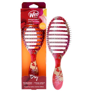 Wet Brush Speed Dry Stellar Skies Brush - Heat Resistant - Rose Skies - 1 Pc Hair Brush