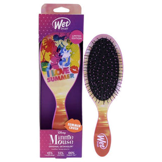 Wet Brush Original Detangler Summer Crush Hair Brush - Minnie Mouse - I Love Summer - 1 Pc