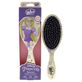 Wet Brush Original Detangler Princess Wholehearted Hair Brush - Soft - Rapunzel Silver - 1 Pc