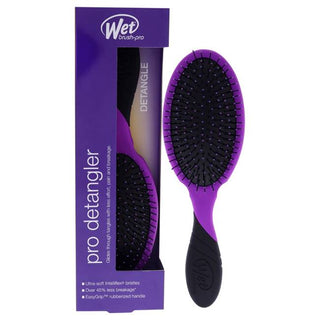 Wet Brush Pro Detangler Brush - Prevent Clumping, Snagging, Breakage - Purple - 1 Pc Hair Brush