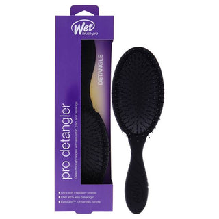 Wet Brush Pro Detangler Brush - Prevent Clumping, Snagging, Breakage - Black - 1 Pc Hair Brush