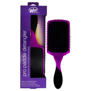 Wet Brush Pro Paddle Detangler Brush - Smooth And Detangles - Purple  - 1 Pc Hair Brush