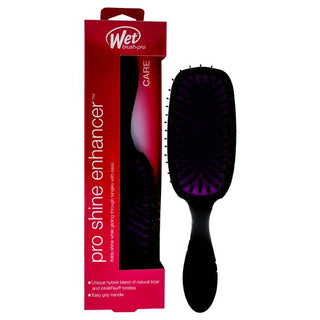 Wet Brush Pro Detangler Brush Shine Enhancer - Adds Shine To Hair - Black - 1 Pc Hair Brush