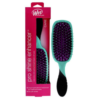 Wet Brush Pro Detangler Brush Shine Enhancer - Adds Shine To Hair - Purist Blue - 1 Pc Hair Brush