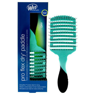 Wet Brush Pro Flex Dry Paddle Brush - Heat-Resistant Soft Bristles - Purist Blue - 1 Pc Hair Brush