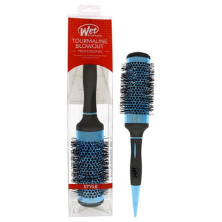 Wet Brush Tourmaline Blowout Round Brush - Tri-Grip Handle, Comfortable - Medium - 1 Pc Hair Brush