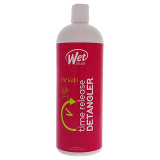 Wet Brush Time Release Detangler - Strengthens Hair And Repairs Split Ends - 33.8 Oz Detangler