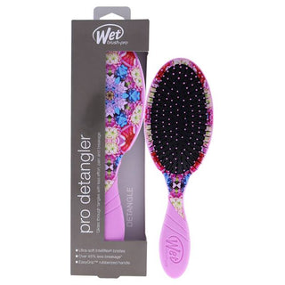 Wet Brush Pro Detangler Kaleidoscope Dreams Brush - For Wet Hair - Hot Pink Floral - 1 Pc Hair Brush