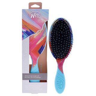 Wet Brush Pro Detangler Bright Future Brush - Detangles, Lessens Pain - Teal - 1 Pc Hair Brush