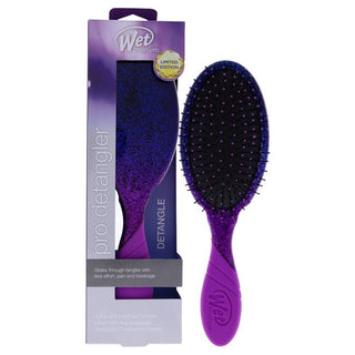 Wet Brush Pro Detangler Gilded Glamour Brush - Sparkle Design - Violet Glow - 1 Pc Hair Brush