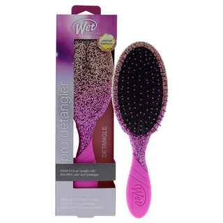 Wet Brush Pro Detangler Gilded Glamour Brush - Sparkle Design - Dazzling Bronze - 1 Pc Hair Brush