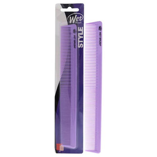 Wet Brush Style Hair Comb - Prevents Flyaway And Tames Frizz - Smoother Hair - Loving Lilac - 1 Pc