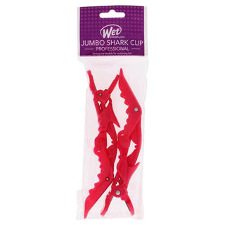 Wet Brush Jumbo Shark Hair Clips - Dual-Hinged Clips - Designed To Be Snag-Free - Pink - 2 Pc